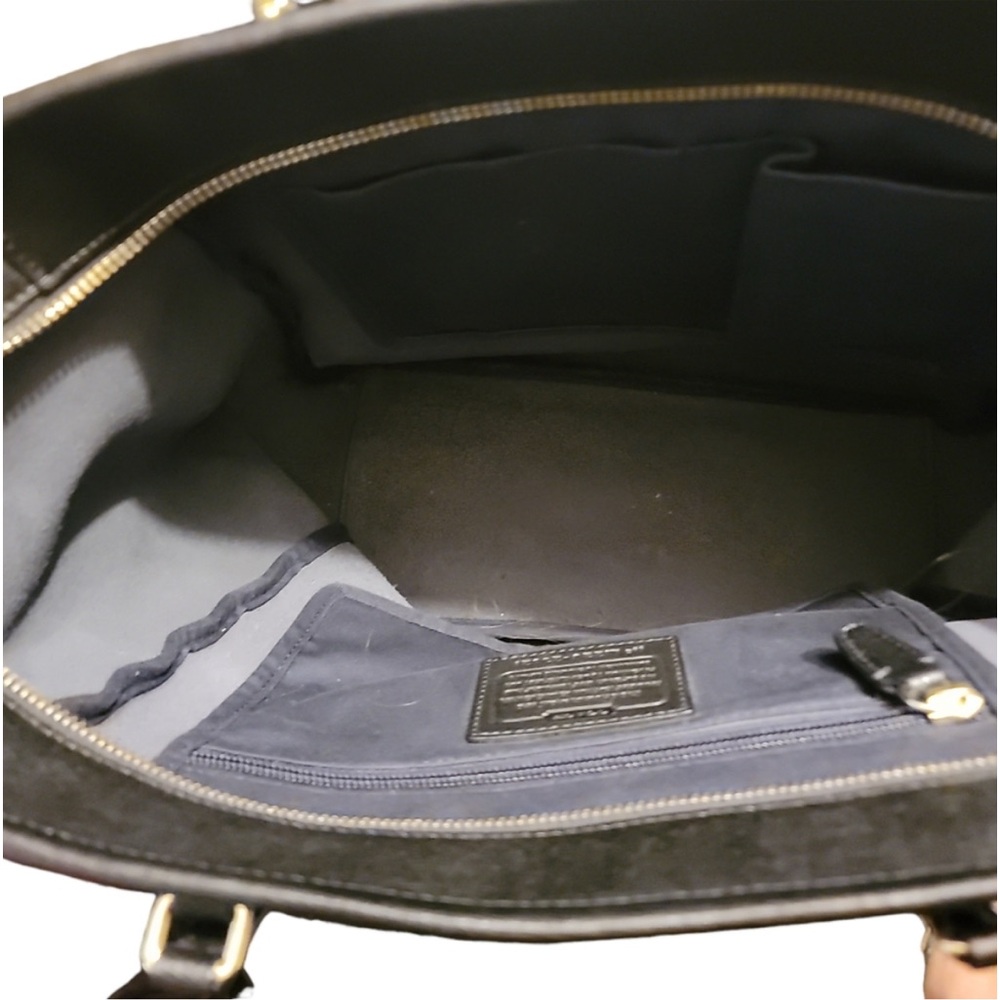 EUC Coach Saffiano City Tote - Picture 6 of 10